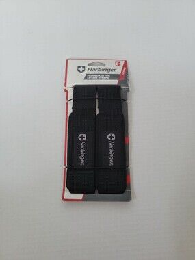 Harbinger 21.5" Padded Cotton Weight Lifting Straps- NIB